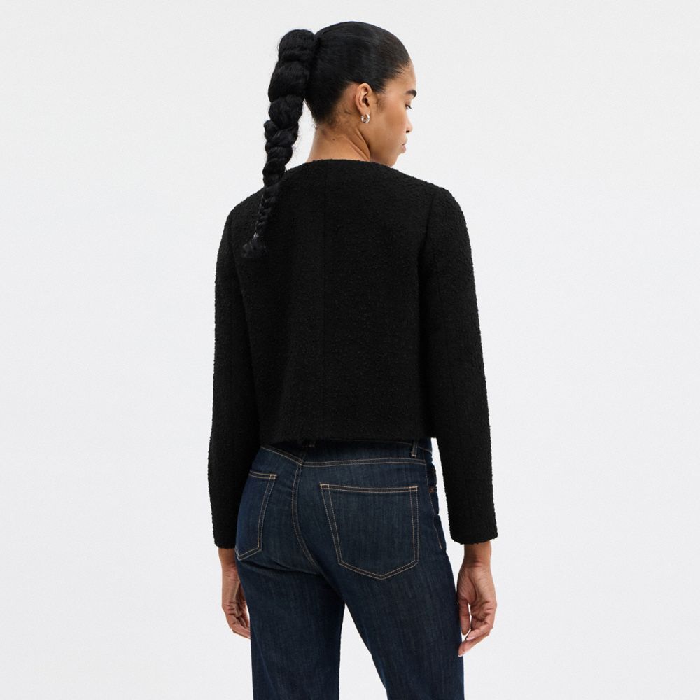 Boucle Cardigan Jacket