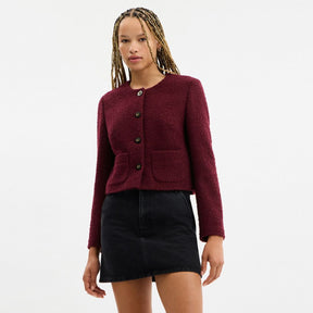 Boucle Cardigan Jacket