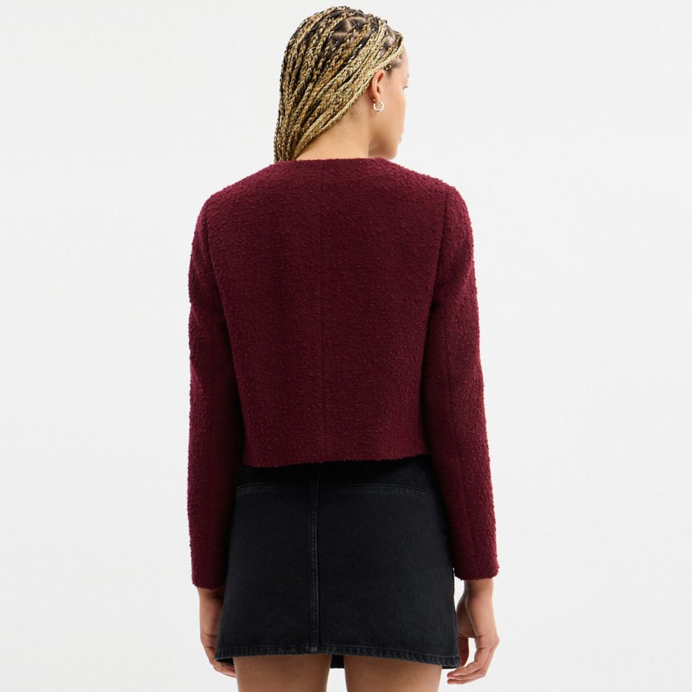 Boucle Cardigan Jacket