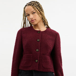 Boucle Cardigan Jacket