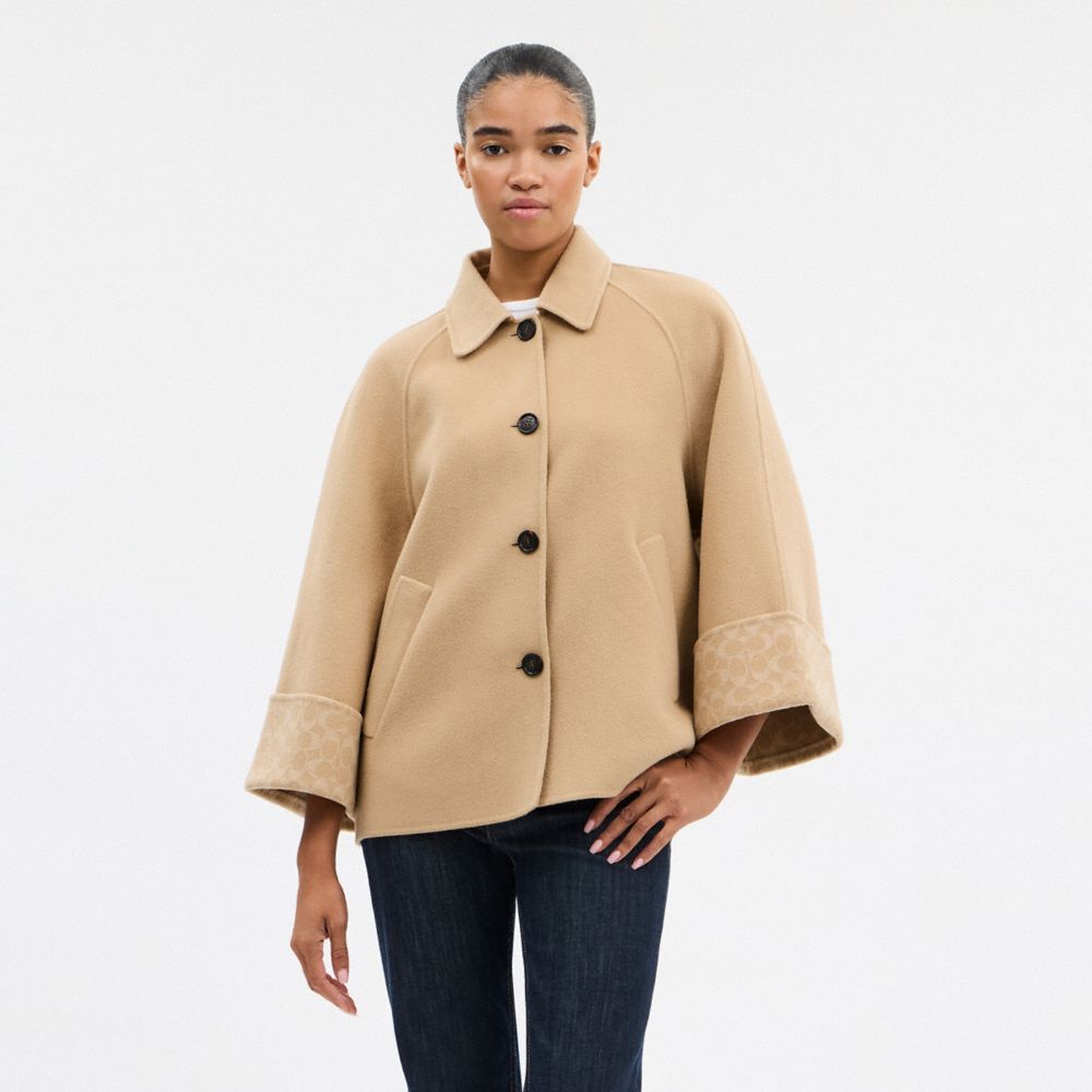 Wool Swing Coat