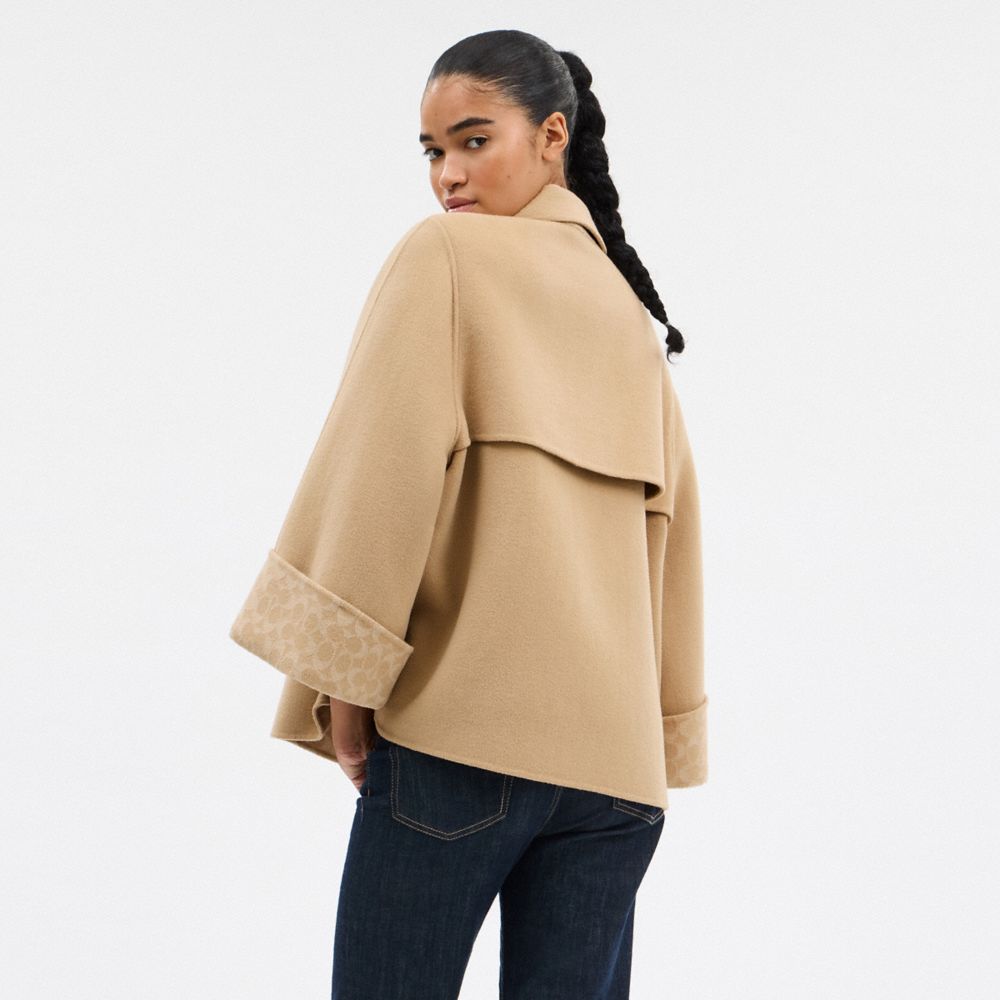 Wool Swing Coat