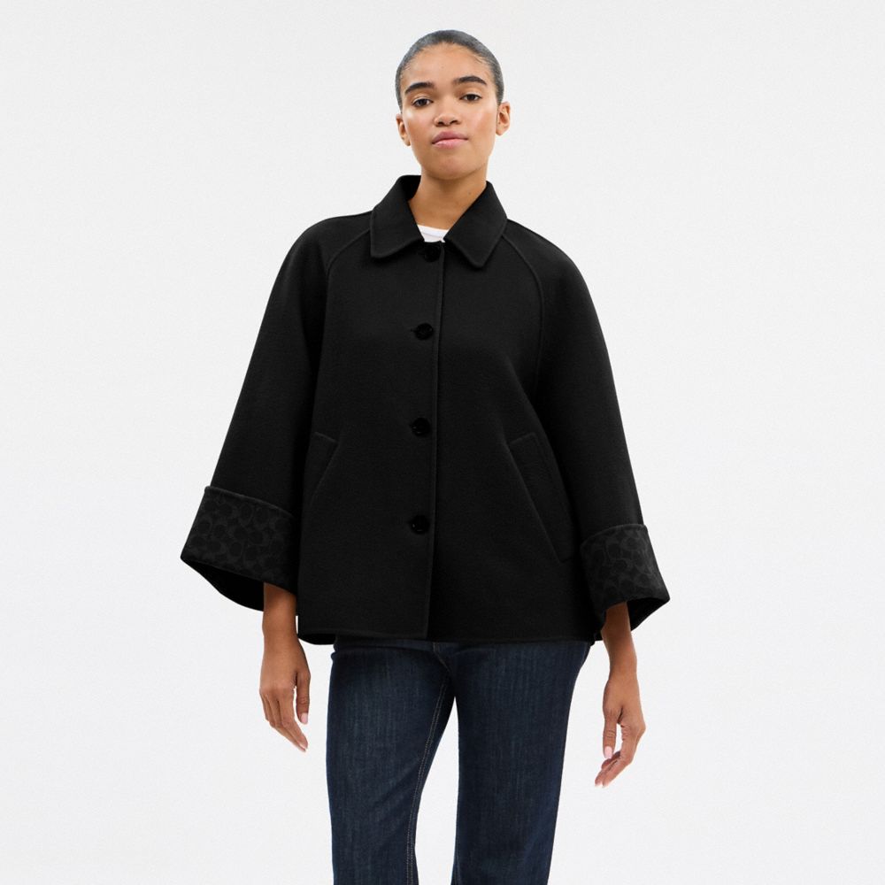 Wool Swing Coat