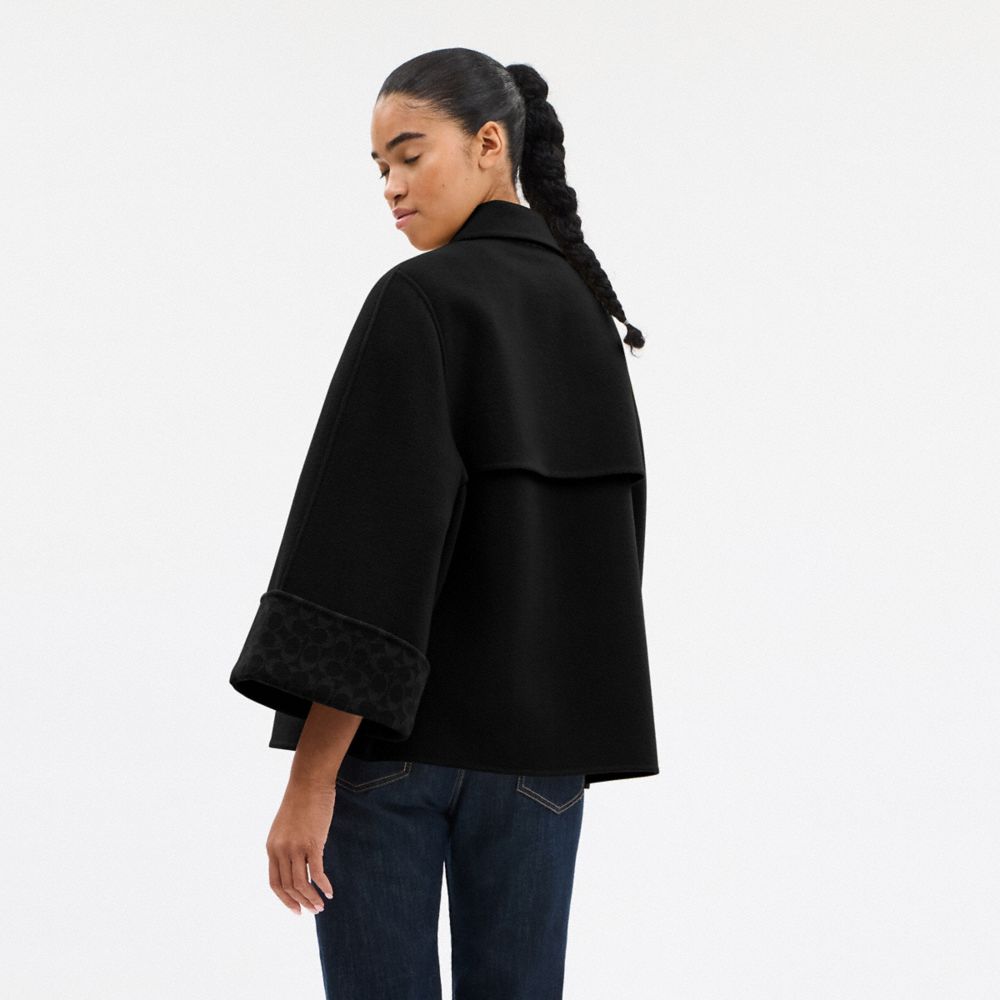 Wool Swing Coat