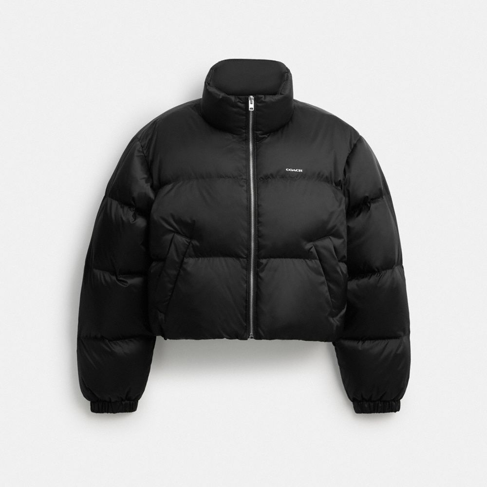 Short Cropped Puffer Jacket