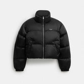 Short Cropped Puffer Jacket