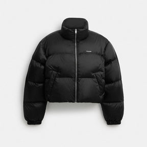 Short Cropped Puffer Jacket