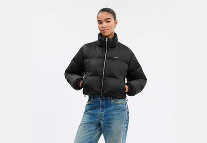 Short Cropped Puffer Jacket