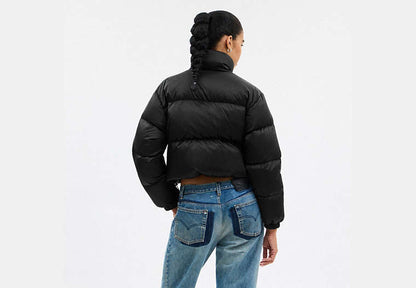 Short Cropped Puffer Jacket