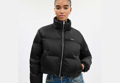 Short Cropped Puffer Jacket