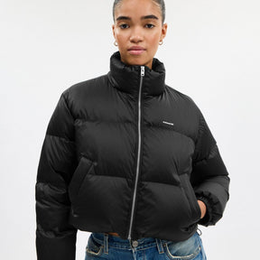Short Cropped Puffer Jacket