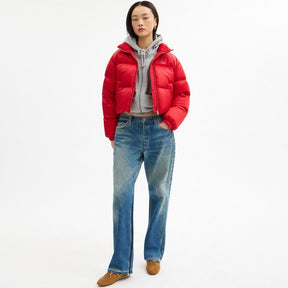 Short Cropped Puffer Jacket
