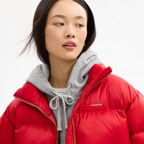 Short Cropped Puffer Jacket