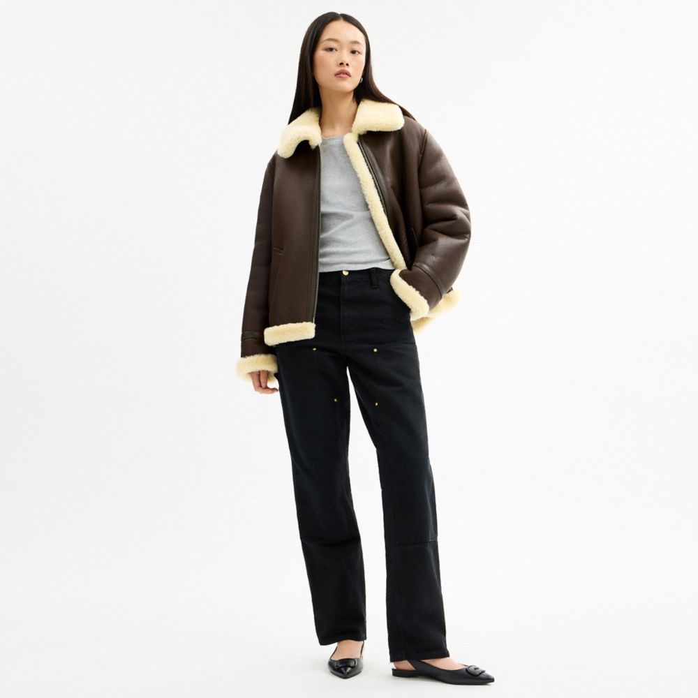 Aviator Shearling Jacket