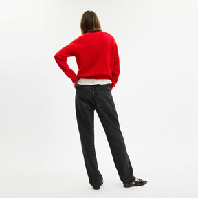 Coach Embroidered Crewneck Sweater