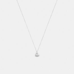 Open Circle Heart Pendant Necklace