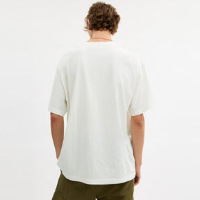 Collage Train Relaxed T Shirt In Organic Cotton
