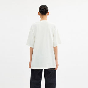 Collage Train Relaxed T Shirt In Organic Cotton