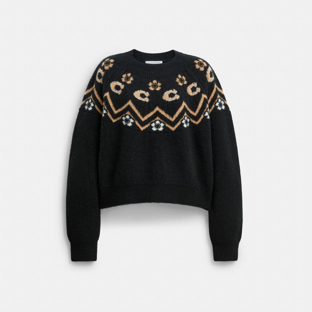 Signature Fairisle Crewneck Sweater