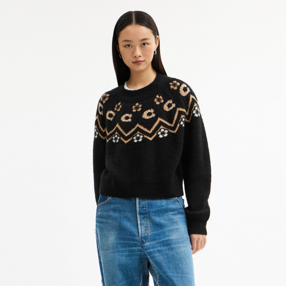 Signature Fairisle Crewneck Sweater