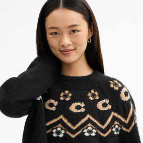 Signature Fairisle Crewneck Sweater