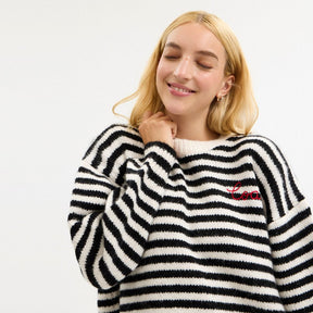 Coach Striped Sweater