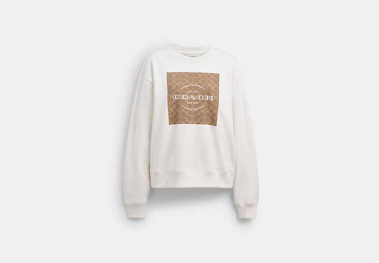 Signature Square Crewneck Sweatshirt