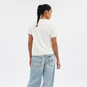 Leopard Signature Square Classic T Shirt In Organic Cotton