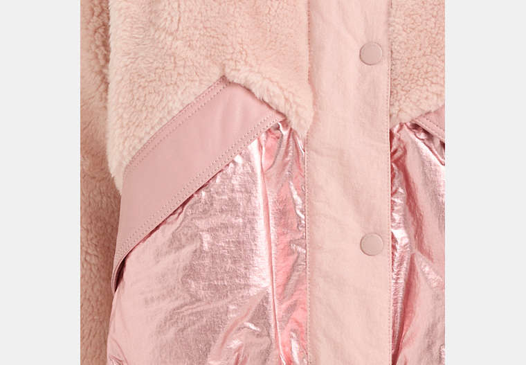 Restored Pieced Fleece Jacket