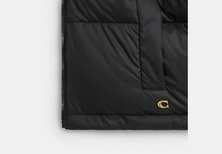 Leopard Print Reversible Puffer Jacket In Recycled Polyamide