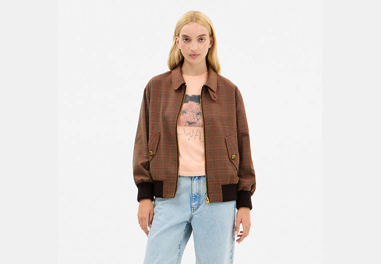 Wool Blouson Jacket