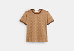 Signature Ringer T-Shirt In Organic Cotton