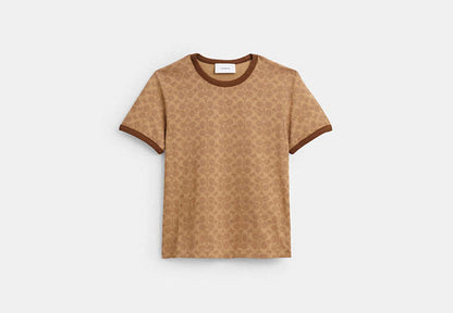 Signature Ringer T-Shirt In Organic Cotton