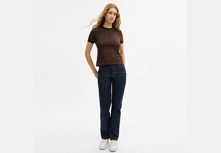 Signature Ringer T-Shirt In Organic Cotton