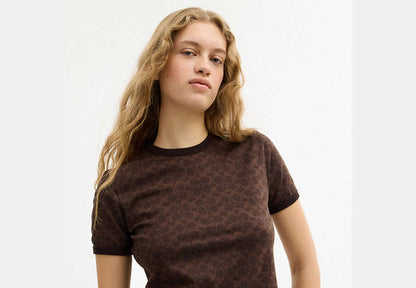 Signature Ringer T-Shirt In Organic Cotton