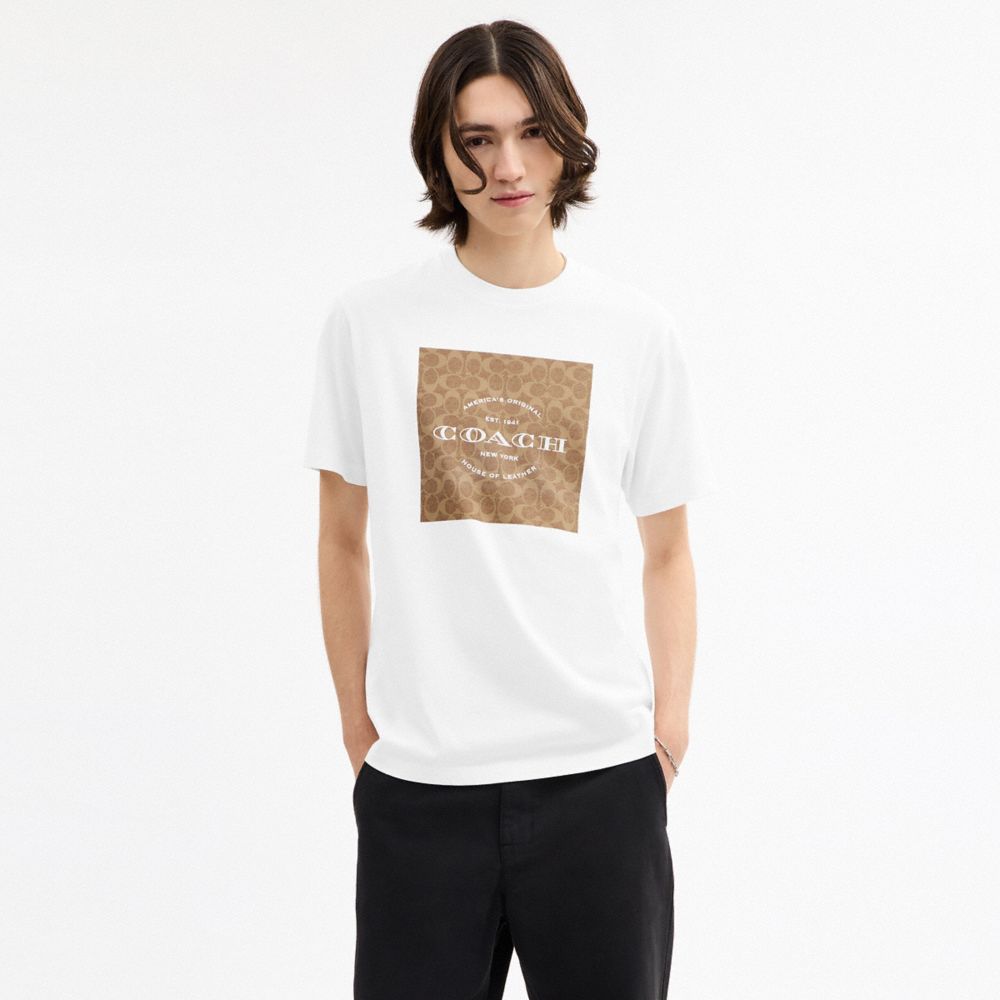 Signature Square T-Shirt In Organic Cotton