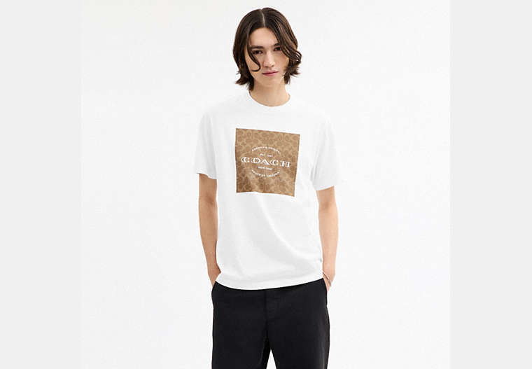 Signature Square T-Shirt In Organic Cotton