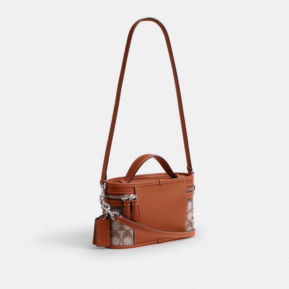 Trail Bag In Crystal Signature Jacquard