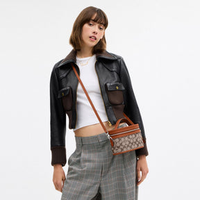 Trail Bag In Crystal Signature Jacquard