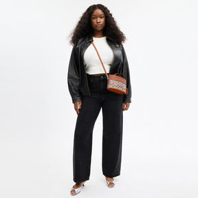 Trail Bag In Crystal Signature Jacquard