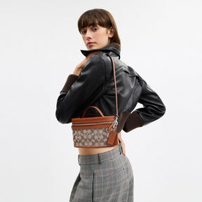 Trail Bag In Crystal Signature Jacquard