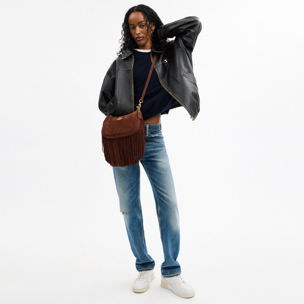 Teri Shoulder Bag With Fringe