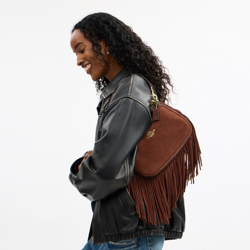 Teri Shoulder Bag With Fringe