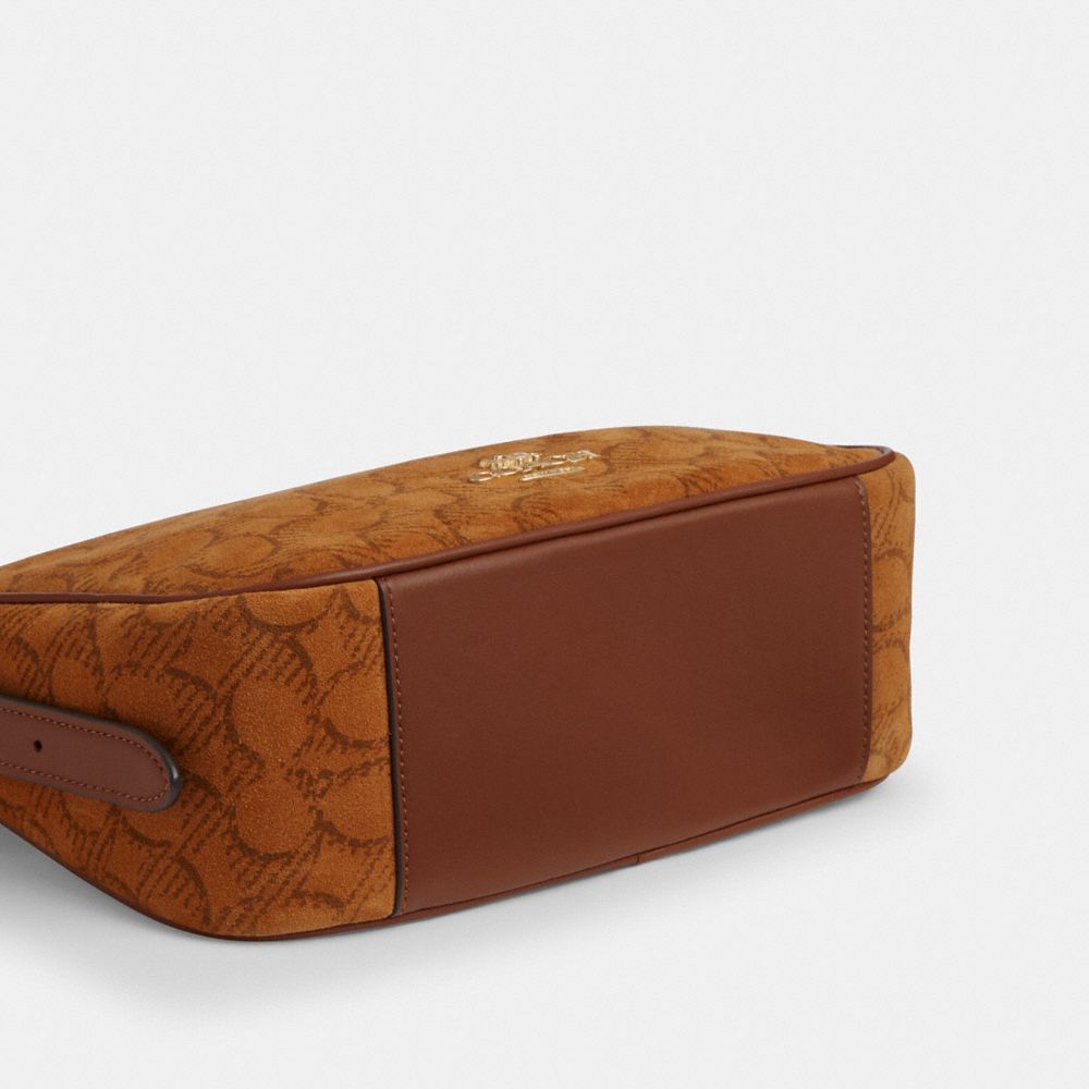 Kailey Shoulder Bag In Signature Suede
