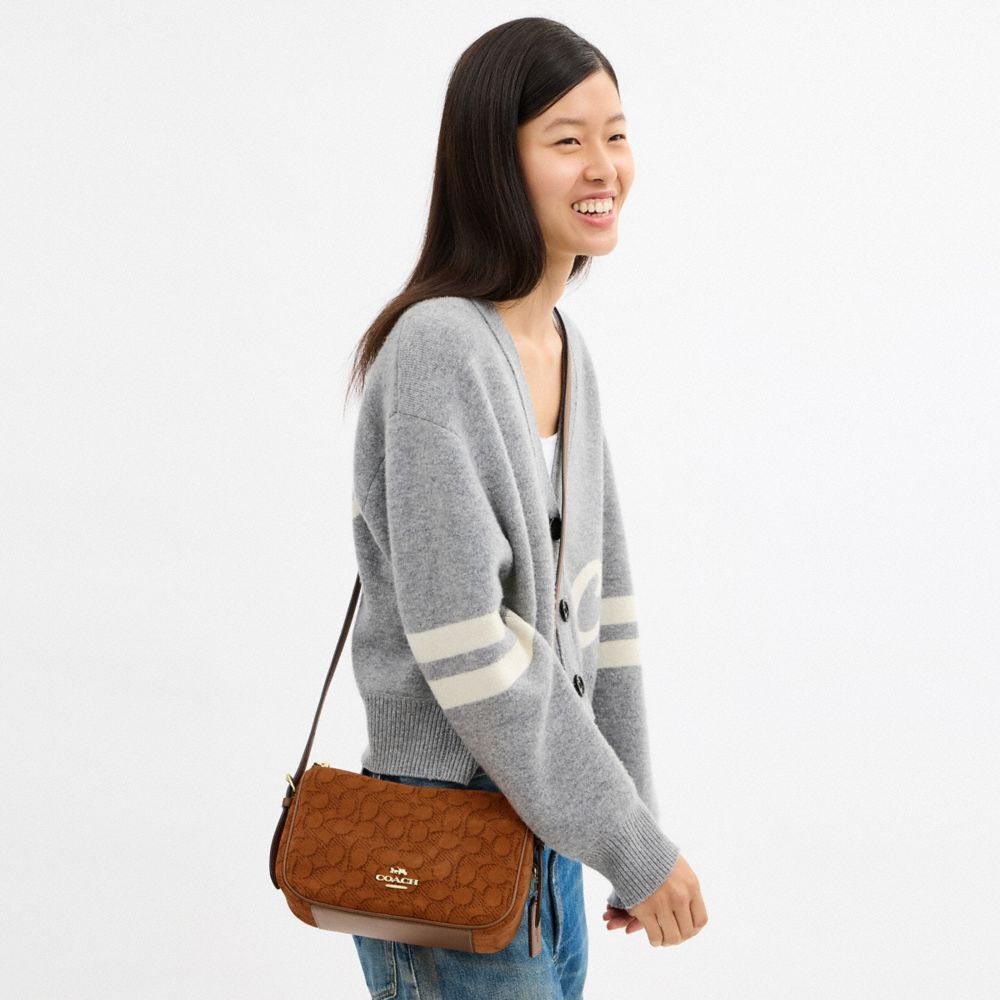 Kailey Shoulder Bag In Signature Suede