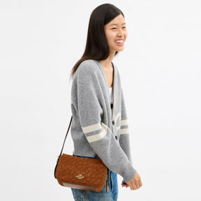 Kailey Shoulder Bag In Signature Suede
