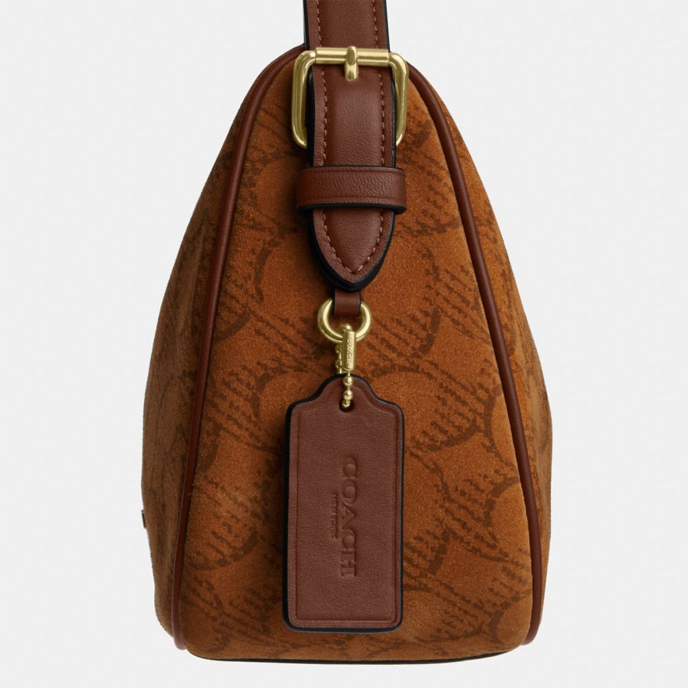 Kailey Shoulder Bag In Signature Suede