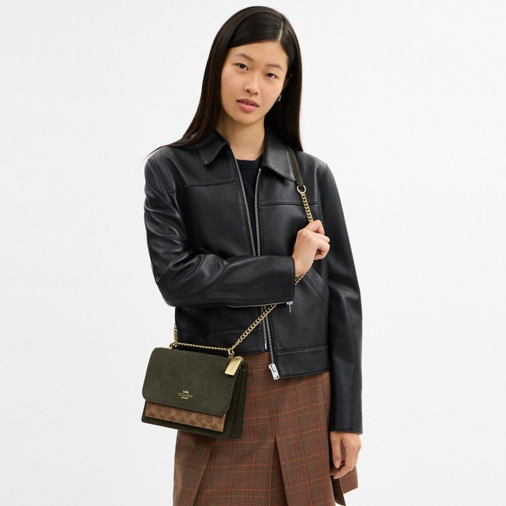 Klare Crossbody Bag In Signature Canvas