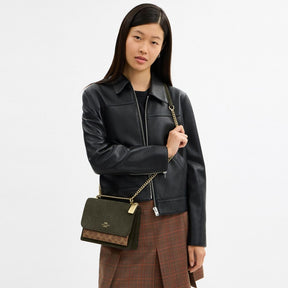 Klare Crossbody Bag In Signature Canvas