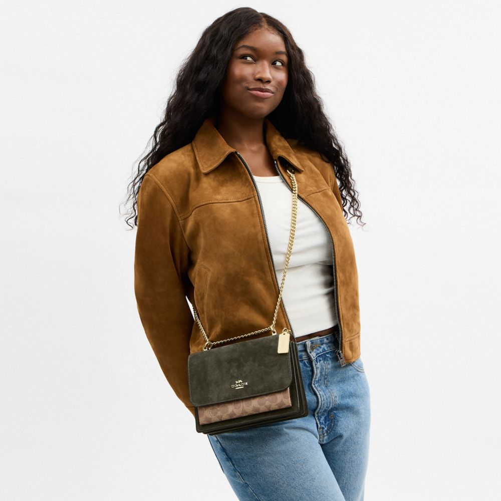 Klare Crossbody Bag In Signature Canvas